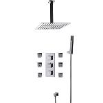 Ceiling concealed shower mixer kit